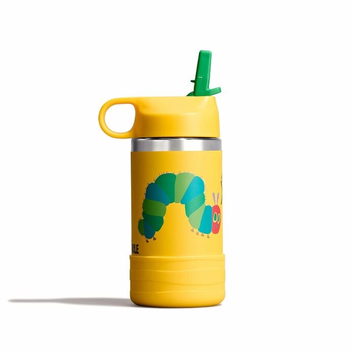 kids-12-oz-bottle-world-of-eric-carletm-o3 le26-w12-1000-kids-12-oz-wide-straw-cap-and-boot-yellow-caterpillar-straight-sideview_1.jpg