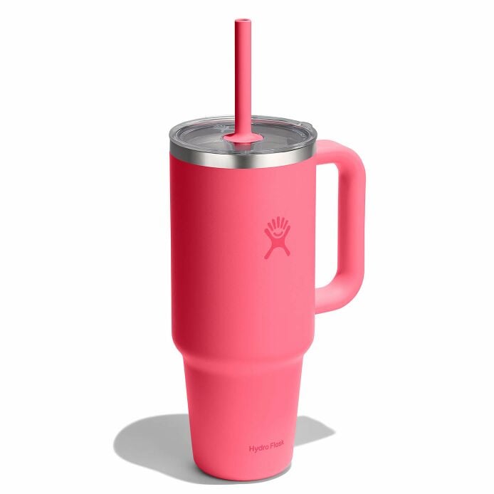40-oz-travel-tumbler-s8 tt40pscc668-40-oz-travel-tumbler-clear-lid-popstar-pink-angled.jpg