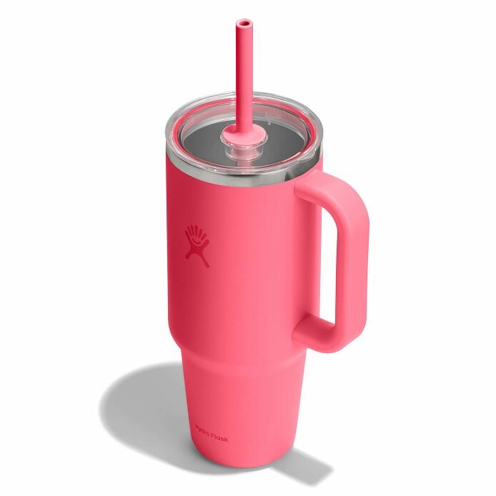 40-oz-travel-tumbler-s8 tt40pscc668-40-oz-travel-tumbler-clear-lid-popstar-pink-angledhigh.jpg
